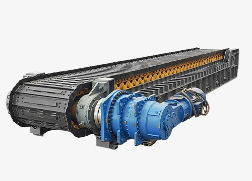 Alimentatore per grembiuli per carichi pesanti