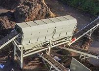 Vaglio a tamburo per compost