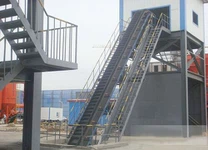 Trasportatore a nastro ad angolo ripido