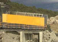 Vaglio a tamburo in pietra